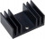 SK 09 20 SA- TO 220, Heat Sink Passive TO-220 Extruded SMD Aluminum 15.7K/W Black Anodized