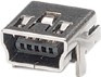 C8320-05BFRIB0R, USB Connector, Mini USB-B Receptacle, Right Angle, 5 Poles