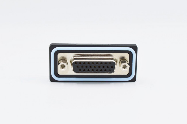 HDF-S26-203L011, D-Sub High Density Connectors 26 pin solder cup F flash 4-40 int thrd HDF-S26-203L011, D-Sub High Density Connectors 26 pin solder cup F flash 4-40 int thrd