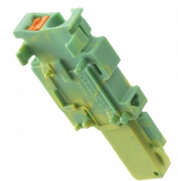 3210143, DIN Rail Terminal Blocks PP-H 2,5/1-R GNYE