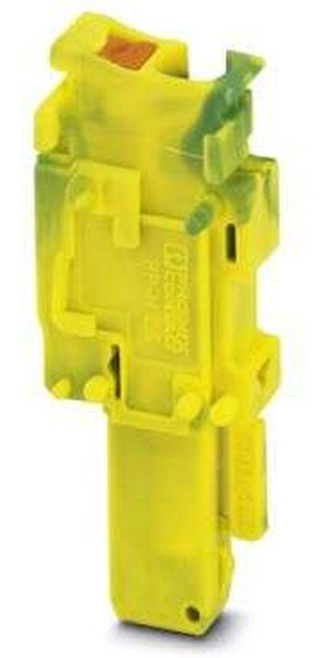 3210143, DIN Rail Terminal Blocks PP-H 2,5/1-R GNYE