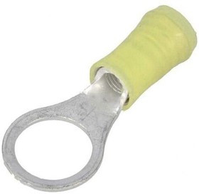 130207, Клемма с кольцевым наконечником, M10, 3/8", 10 AWG, 6 мм², Серия PIDG, Желтый