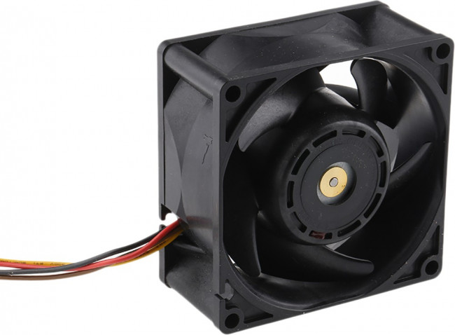 9HV0812P1G001, Axial Fan, High Static Pressure DC Ball 80x80x38mm 12V 222m³/h