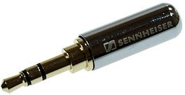 1-065G, штекер аудио 3.5мм стерео металл на каб. в мини корпус "позолоченный"