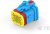 2350890-4, AUTOMOTIVE HOUSING, PLUG, 20POS, BLU 2350890-4, AUTOMOTIVE HOUSING, PLUG, 20POS, BLU