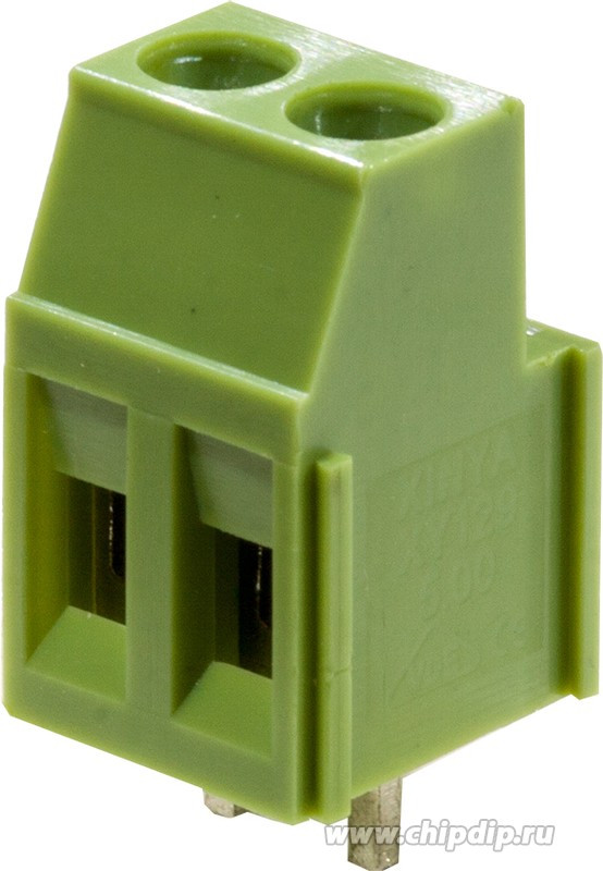 XY129V-B-5.0-02P, клеммник винтовой 2 контакта 5мм (DG129-5.0-02P-14) XY129V-B-5.0-02P, клеммник винтовой 2 контакта 5мм (DG129-5.0-02P-14)