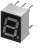 LTS-2801AWC, Индикатор 7-сегментный 7мм CA красный LowCur 600µcd