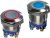 AV9SLD9486002K, Pushbutton Switch, Vandal Proof Momentary Function 50 mA 24 VDC 1NO IP67 AV9SLD9486002K, Pushbutton Switch, Vandal Proof Momentary Function 50 mA 24 VDC 1NO IP67