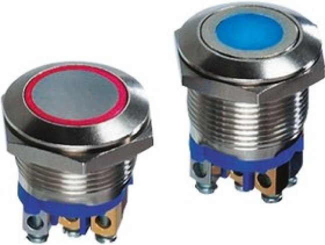 AV9SLD9486002K, Pushbutton Switch, Vandal Proof Momentary Function 50 mA 24 VDC 1NO IP67 AV9SLD9486002K, Pushbutton Switch, Vandal Proof Momentary Function 50 mA 24 VDC 1NO IP67