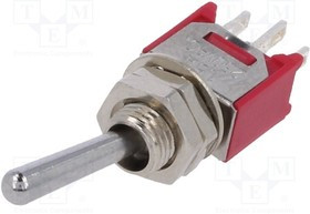 IC1202T1B1M1QE, Переключатель: тумблер, Пол: 3, SP3T, ON-OFF-ON, 1,5A/250ВAC