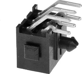 3-794618-6 (Micro MATE-N-LOK), Штекер 6 контактов, шаг 3мм