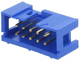 75869-301LF, Гнездо, IDC, "папа", PIN: 10, прямой, THT, позолота, 2,54мм, Конф: 2x5