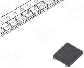 YBS2010-YAN, Однофазный выпрямительный мост, Urmax 1кВ, If 2А, Ifsm 75А, YBS