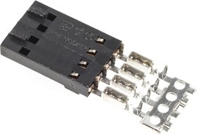 5-103960-3, 4-Way IDC Connector Socket for Cable Mount, 1-Row