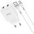 Блок питания (сетевой адаптер) HOCO N7 Speedy 2xUSB, 2.1A с кабелем micro USB (белый)