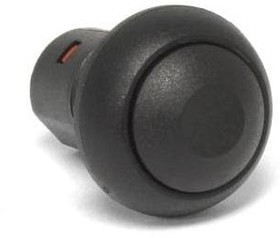 RP8200B2M1CEBLKREDNIL, Pushbutton Switches 10mA 24VDC ON-OFF Red, Sldr Lug IP67