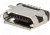 ESB228110100Z, Гнездо, USB B micro, SMT, PIN: 5, USB 2.0, никелированные, позолота