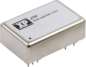JTF1524S12, JTF 15W Isolated DC-DC Converter Through Hole, Voltage in 9 36 V dc, Voltage out 12V dc
