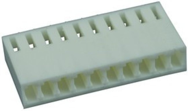 22-01-2101, CONNECTOR, RCPT, 10POS, 1ROW, 2.54MM