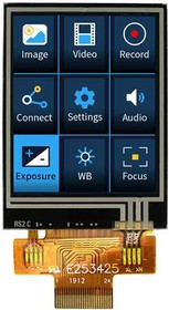 NHD-1.8-128160EF-SSXN-FT, TFT Displays &amp; Accessories 1.8in TFT SPI Touch Sunlight Readable