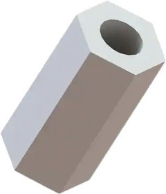 HS-6-4, Standoffs &amp; Spacers Spacer,Hex,6 ST Scr,Grey,1/2 in Lg, Spacer,Hex,6 ST Screw,Grey