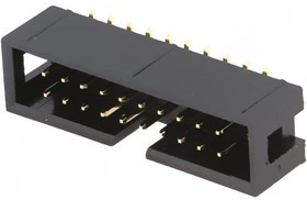 T821M120A1S100CEU-, Гнездо, IDC, "папа", PIN: 20, прямой, SMT, "gold flash", 2,54мм