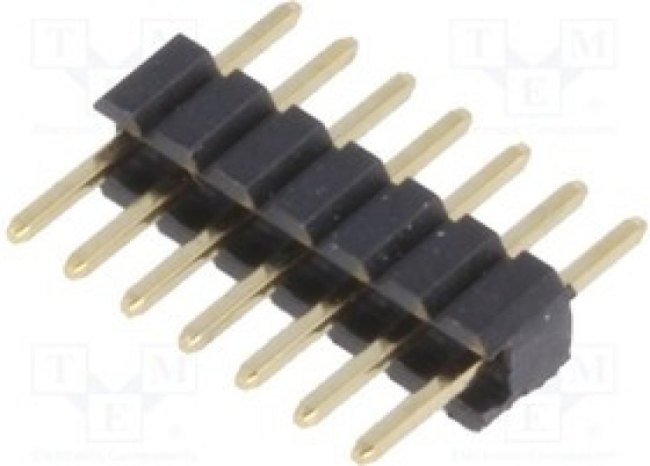 ZL319-7P, Штыревой, IDC, "папа", PIN 7, прямой, 1,27мм, THT, позолота ZL319-7P, Штыревой, IDC, "папа", PIN 7, прямой, 1,27мм, THT, позолота