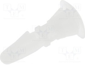 FIX-CRLCBSR-9.5, Втулка дистанцирующая, полиамид, Дл 4,8мм, защелка / защелка