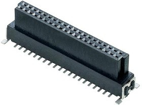 M55-6014042R, PCB Receptacle, Плата - к - плате, 1.27 мм, 2 ряд(-ов), 40 контакт(-ов), Поверхностный Монтаж M55-6014042R, PCB Receptacle, Плата - к - плате, 1.27 мм, 2 ряд(-ов), 40 контакт(-ов), Поверхностный Монтаж