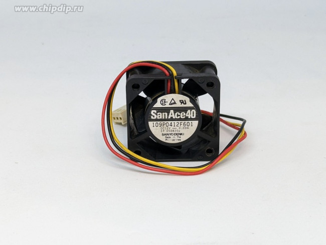 Вентилятор SanAce40 109P0412F601 12v 0.09A Вентилятор SanAce40 109P0412F601 12v 0.09A