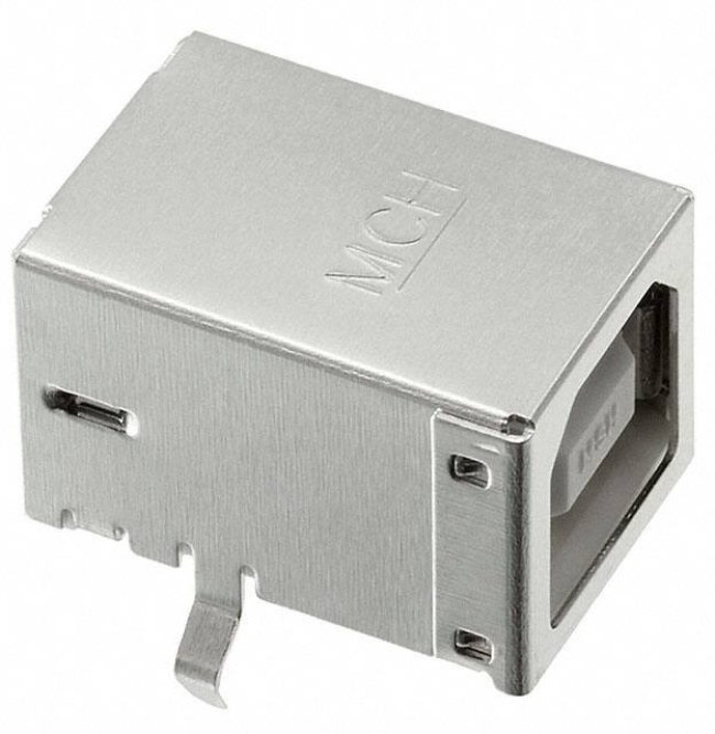 0670689001, USB Connectors USB REC RA SHLD TYPE B 76AU 0670689001, USB Connectors USB REC RA SHLD TYPE B 76AU