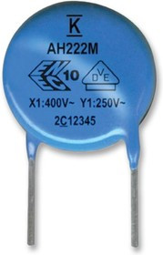 C901U102MUVDBA7317, Конденсатор керамический, 1нФ, Y5V, ±20%, THT, 10мм, Серия C900