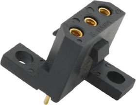 DE-010-MS, Разъем: HDC; контактная вставка; "папа"; DE; PIN: 10; 10+PE; 16А