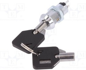 KS-42, Переключатель: замок для РЭА, Фикс.пол: 1, Алгоритм раб: OFF-(ON)