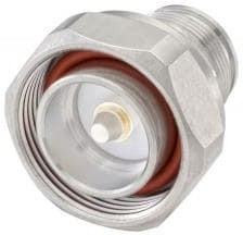 60S164-K00N1, Straight 50 Coax Adapter 7/16 Plug to 4.3-10 Socket 12GHz