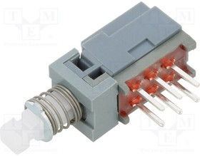 PBH2UEENAGX, Pushbutton Switches PUSHBUTTON 2 POLE