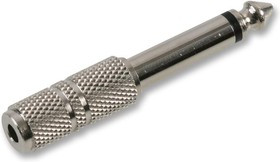 PSG02751, Переходник разъема, Моно - 3.5мм, 2 вывод(-ов), Гнездо, Моно - 6.35мм, 2 вывод(-ов), Штекер