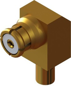 1222-4004, RF Connectors / Coaxial Connectors SMP F Conn, Swept R/A for .047 Cable