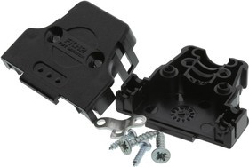 173111-0020, D-Sub plastic hood Poles 15