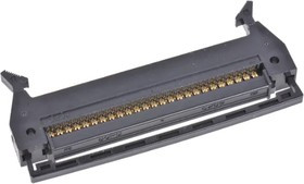 HIF3BB-50PD-2.54R-MC(63), 50-Way IDC Connector Plug for Cable Mount, 2-Row