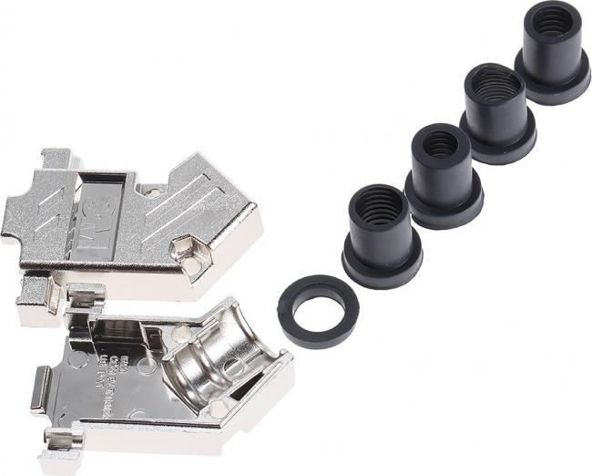 3357-6509-1C, Connector Accessories D-Sub Junction Shell Acrylonitrile Butadiene-Styrene 3357-6509-1C, Connector Accessories D-Sub Junction Shell Acrylonitrile Butadiene-Styrene