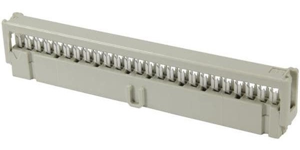 09185647813, 64-Way IDC Connector Socket for Cable Mount, 2-Row 09185647813, 64-Way IDC Connector Socket for Cable Mount, 2-Row