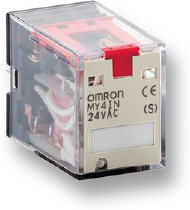 MY2IN-GS 24VAC, Plug In Power Relay, 24V ac Coil, 5A Switching Current, DPDT