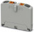 1028067, DIN Rail Terminal Blocks PTFIX 2X2,5 GY