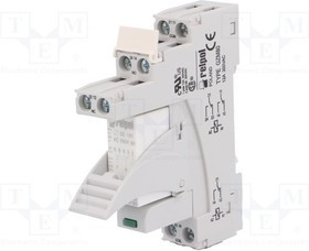 PI84012DC00LD, Реле интерфейсное, DPDT, Uобмотки 12ВDC, 8А, 8A/230ВAC, 8A/24ВDC