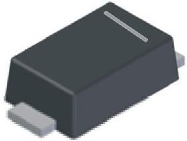 DFLR1600-7, Diodes Inc 600V 1A, Rectifier Diode, 2-Pin PowerDI 123 DFLR1600-7