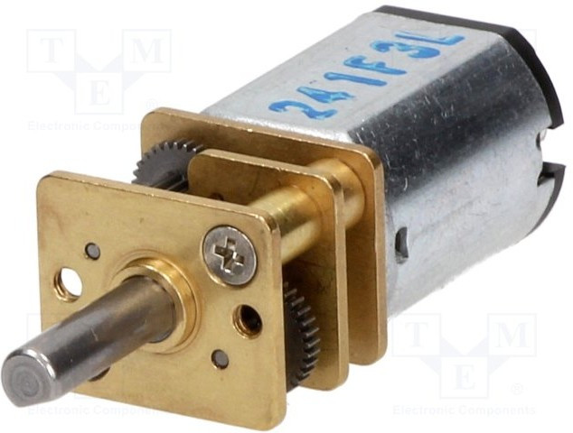 2365, Двигатель: DC, с редуктором, Medium Power, 6ВDC, 670мА, макс.53мНм