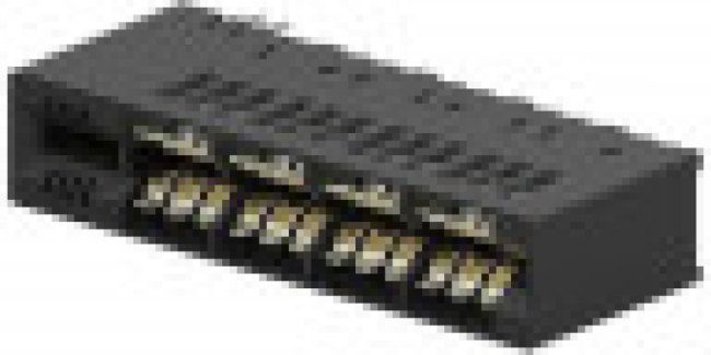 2214913-5, Standard Card Edge Connectors MULTI-BEAM CE 2X4 P + 2X4 S VERTICAL