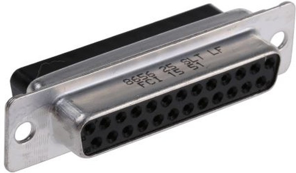 865625SLTLF, Корпус разъема D Sub, 25 вывод(-ов), D Sub, DB, FCI 8656 Series Crimp D Subs, Гнездо 865625SLTLF, Корпус разъема D Sub, 25 вывод(-ов), D Sub, DB, FCI 8656 Series Crimp D Subs, Гнездо