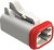 AT06-4S-WHT, AUTOMOTIVE HOUSING, PLUG, 4POS, 13A, WHT